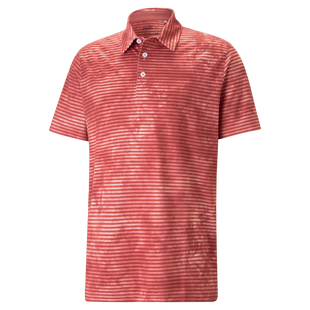 Polo Cloudspun Dye à rayures pour hommes PUMA