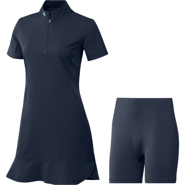 Women's Mock Frill Short Sleeve Dress ADIDAS