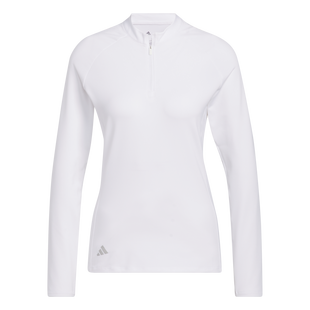 Women's Solid Long Sleeve Polo
