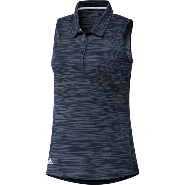 Women's Spacedye Sleeveless Polo