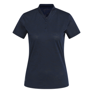 Women's Jaquard Short Sleeve Polo