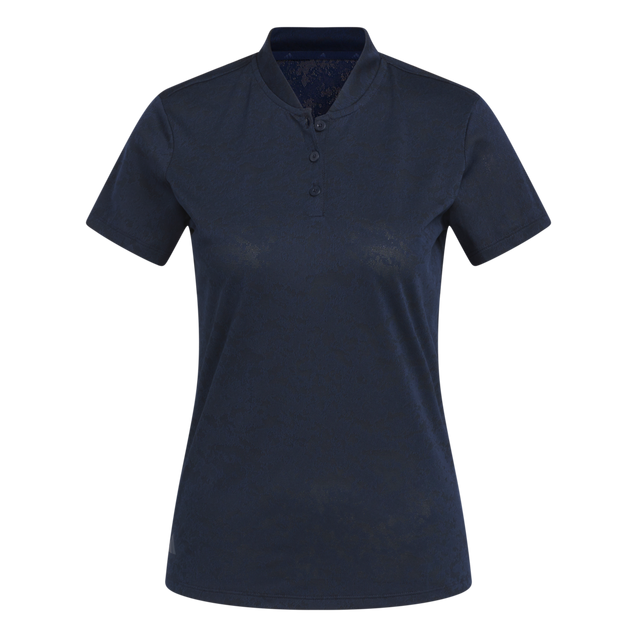 Women's Jaquard Short Sleeve Polo