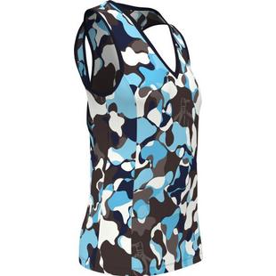 Women's Abstract Print V-Neck Sleeveless Top ORIGINAL PENGUIN GOLF