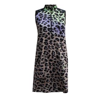 Women's Jungle Sunrise Printed Sleeveless Dress