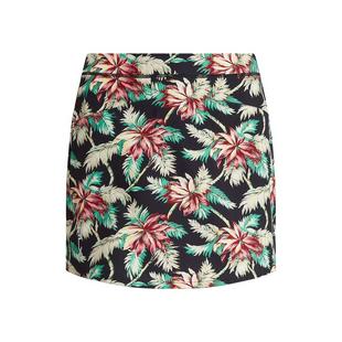 Jupe-short Aim à motif tropical pour femmes, 17 po RLX