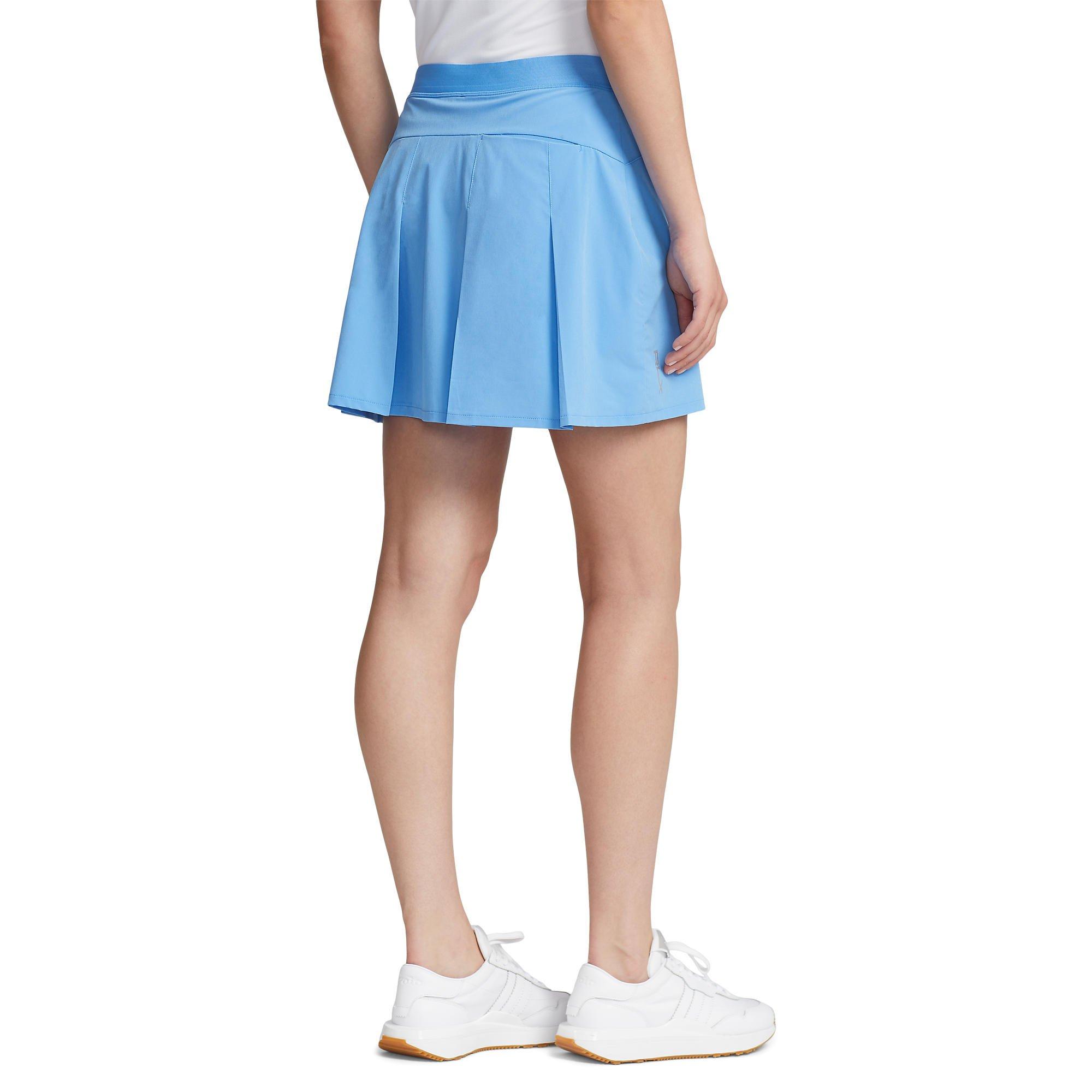 Women's Solid Pleated 17 Inch Aim Skort