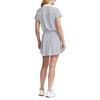 Women's Striped Short Sleeve Polo Dress