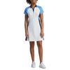 Women's Colourblock Short Sleeve Polo Dress