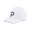 BLANC | Casquette snapback P pour hommes