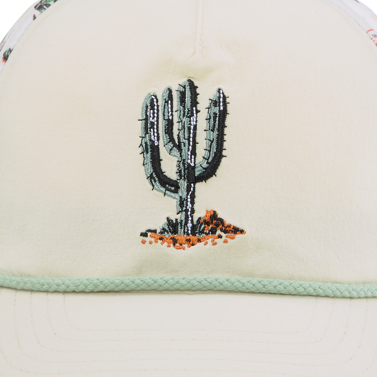 Men's Wild West Cactus Rope Cap