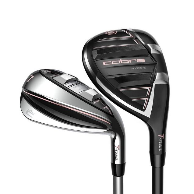 Ensemble de fers T-Rail 5H 6H 7-PW SW Combo avec tiges en graphite pour femmes COBRA