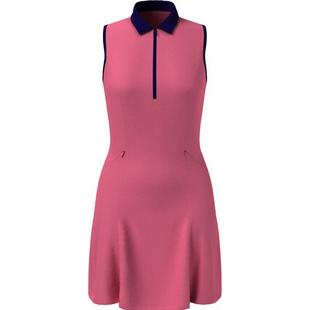 Women's Racer Back Sleeveless Polo Dress