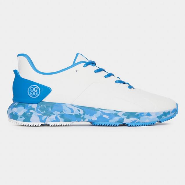 Men's MG4+ Spikeless Golf Shoe - White/Blue G/FORE