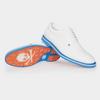 Men's Perforated Gallivanter Spikeless Golf Shoe - White/Blue