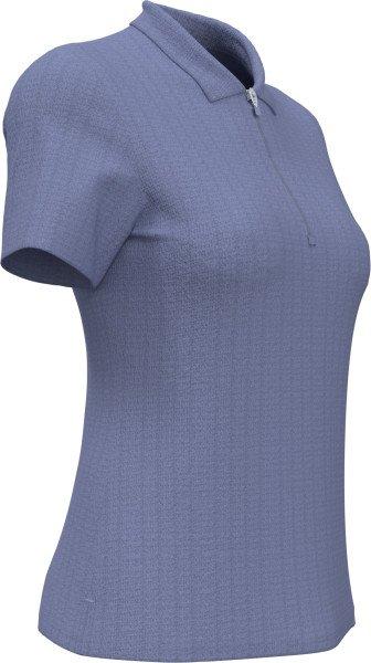 Women's Pro Spin 1/4 Zip Heather Short Sleeve Polo