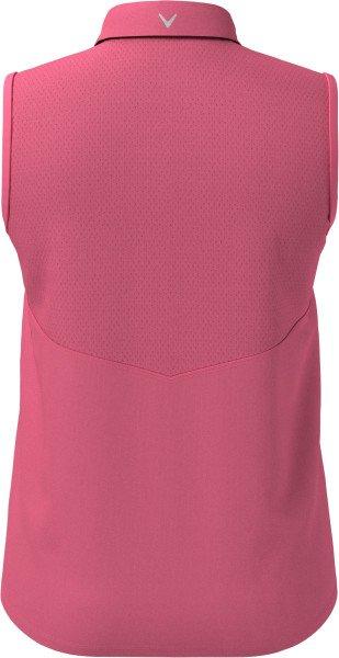 Women's Printed Sleeveless Polo