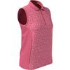 Women's Printed Sleeveless Polo