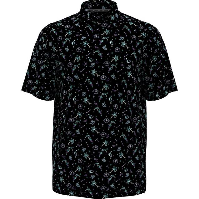 Men's All Over Golf Conversational Short Sleeve Polo