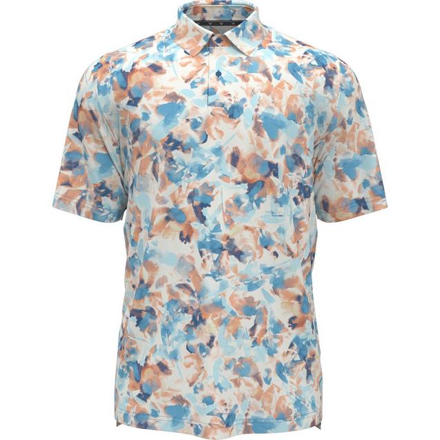 Men's X-Ray Floral Short Sleeve Polo | CALLAWAY | Shirts & Polos