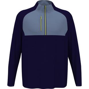 Men's Colour Block 1/4 Zip Pullover