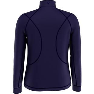Women's Solid Sun Protection 1/4 Zip Long Sleeve Top CALLAWAY