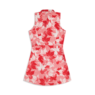 Women's Maple Leaf Natural Printed Sleeveless Dress PUMA