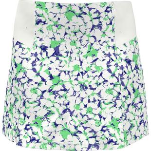 Jupe-short Abstract à motif fleuri pour femmes