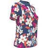 Women's Floral Geo Short Sleeve Polo