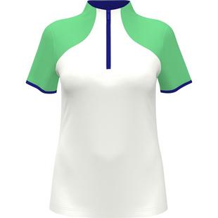 Women's Colourblock Short Sleeve Top