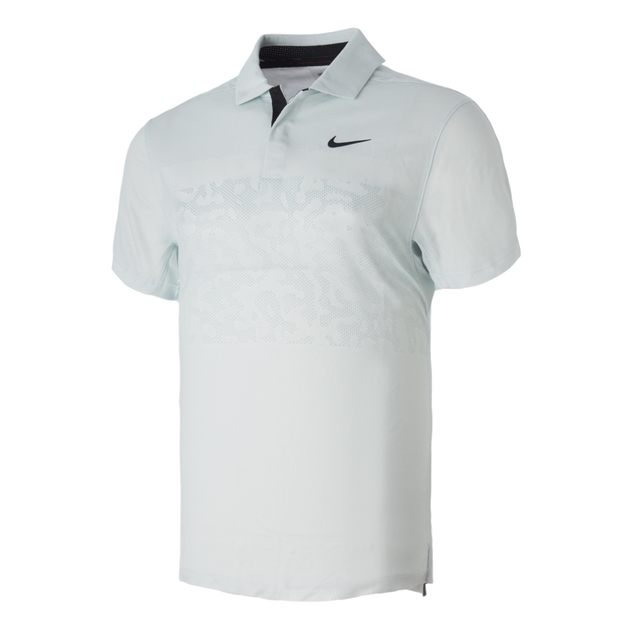 Nike blue camo hot sale golf shirt