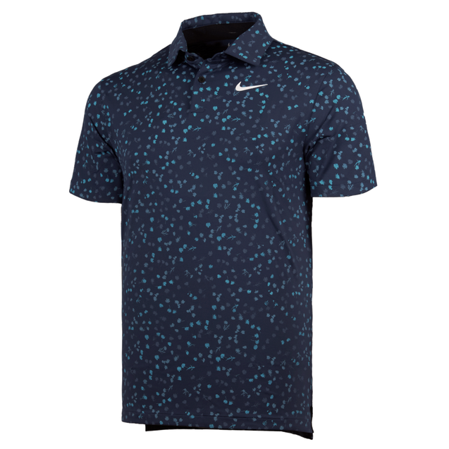 Nike floral hot sale golf polo