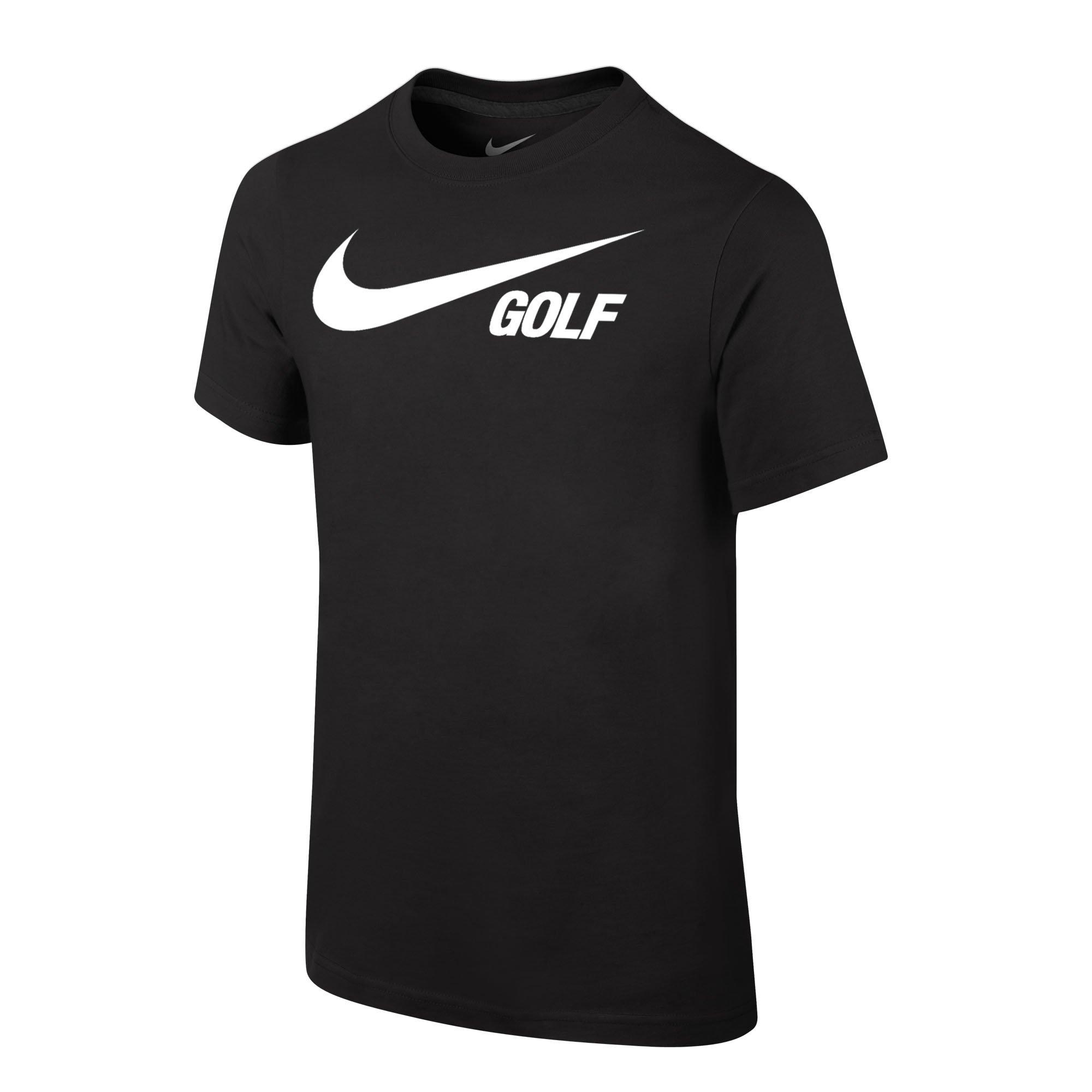 Juniors Nike Swoosh Short Sleeve T-Shirt NIKE Shirts Polos