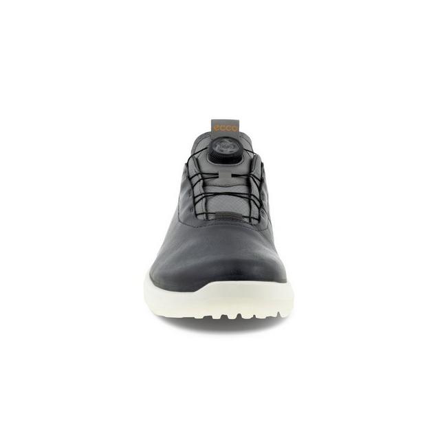 Men's BIOM H4 BOA Spikeless Golf Shoe - Dark Grey | ECCO | Golf 