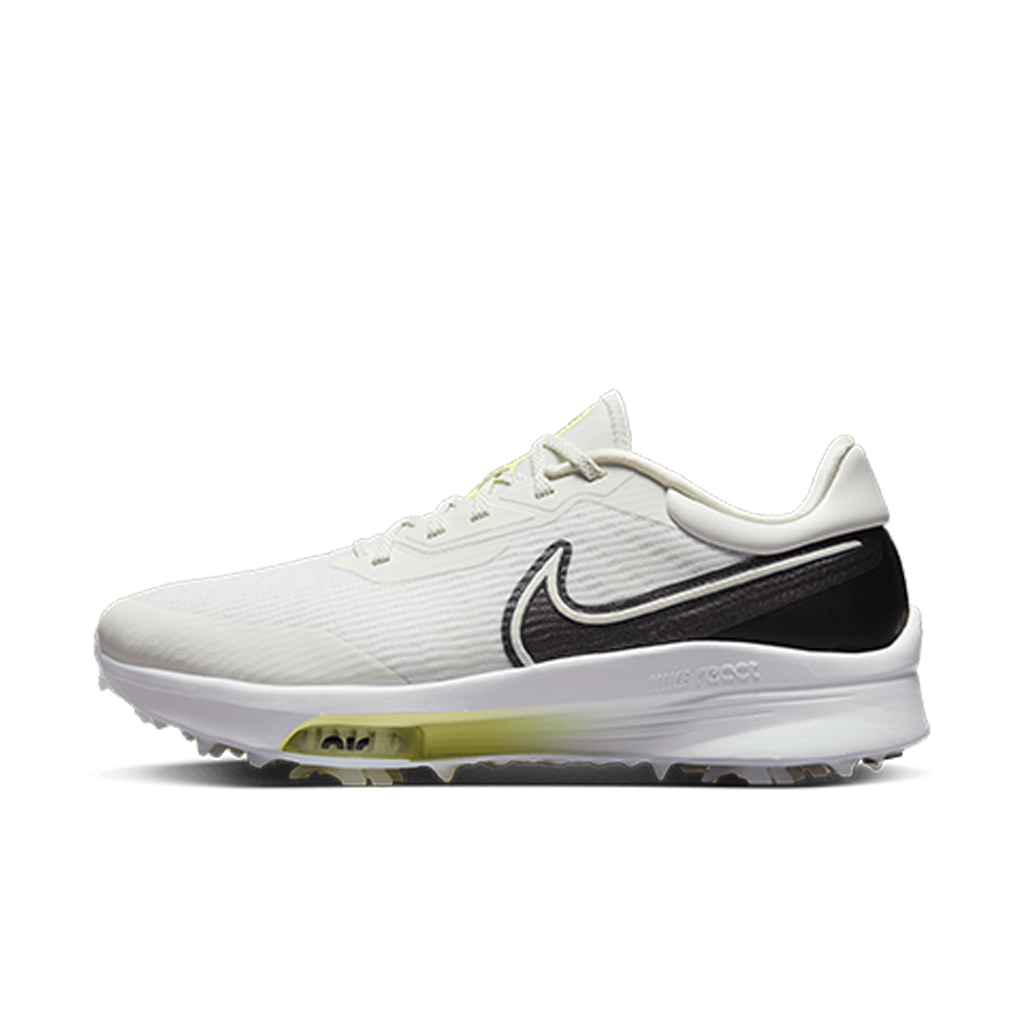 Air Zoom Infinity Tour NXT Spikeless Golf Shoe - Light Grey/Yellow