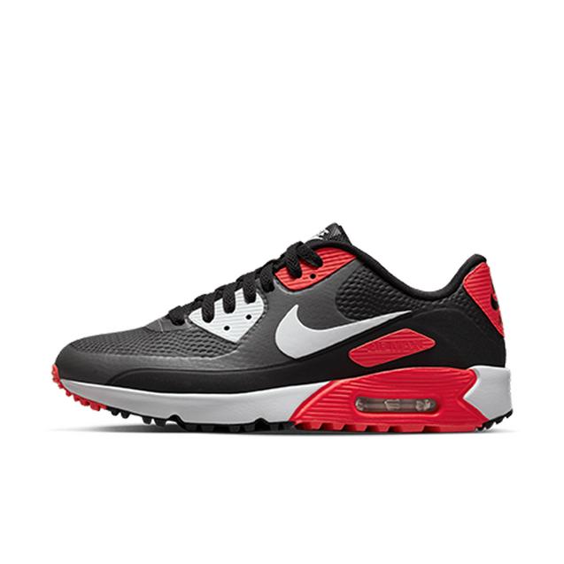 Air Max 90 G Spikeless Golf Shoe - Black/Red/Multi