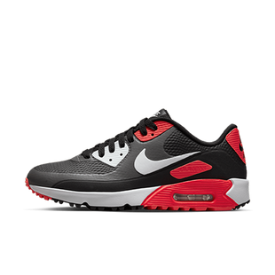 Air Max 90 G Spikeless Golf Shoe - Black/Red/Multi