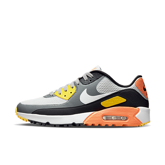 Air Max 90 G Spikeless Golf Shoe - Grey/Multi | NIKE | Golf Shoes 