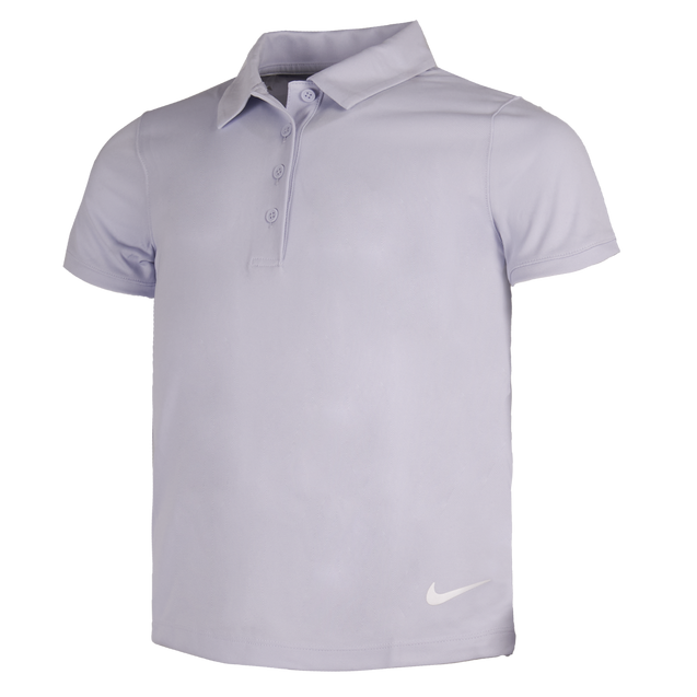 Nike Junior s Girl s Dri FIT Victory Polo Top Lavender Size XL