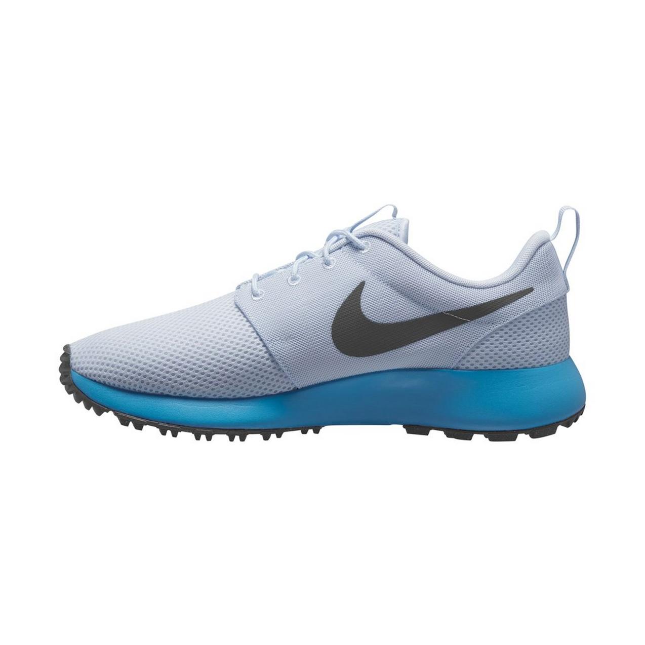 Nike Men Roshe G Next Nature Golf Shoes Football Grey Iron Grey Blue Lightning Size 8