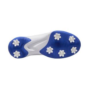 G&eacute;n&eacute;ration Pr&eacute;c&eacute;dente - Chaussures Victory Pro 3 &agrave; crampons pour hommes - Blanc et bleu NIKE