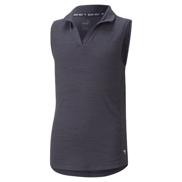 Girl's Cloudspun Coast Sleeveless Polo PUMA
