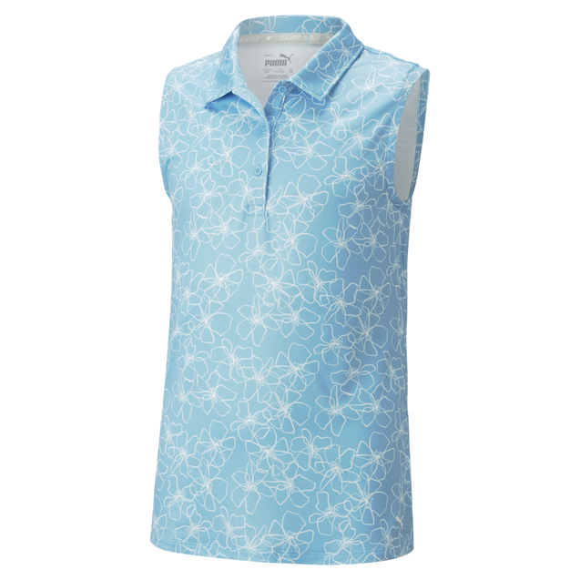 Girl's Cloudspun Island Sleeveless Polo PUMA