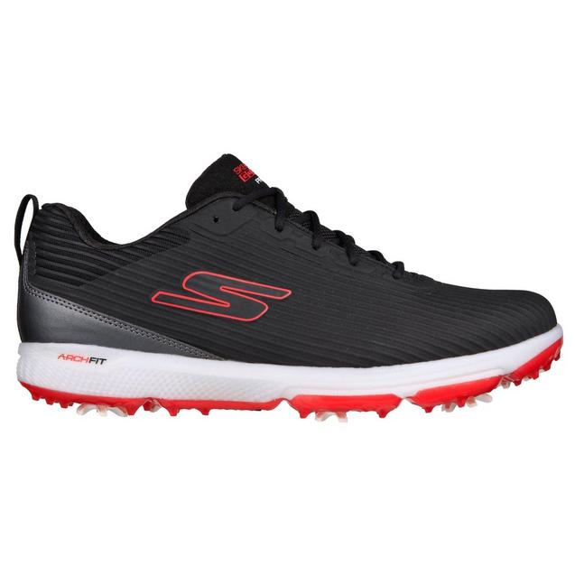 Men's Go Golf Pro 5 Hyper Spiked Golf Shoe - Black | SKECHERS