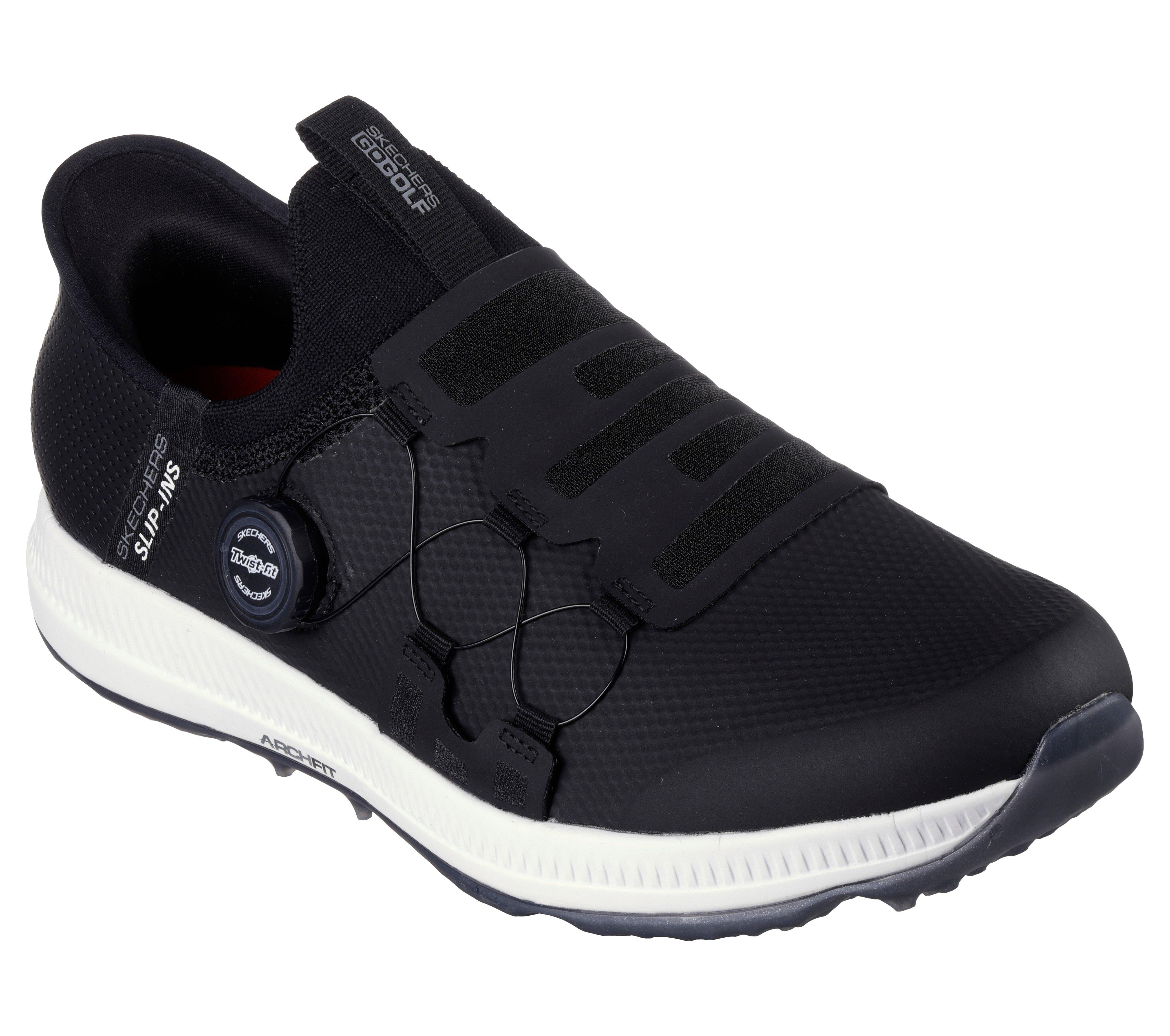 Men's Go Golf Elite 5 Slip'In Spikeless Golf Shoe - Black
