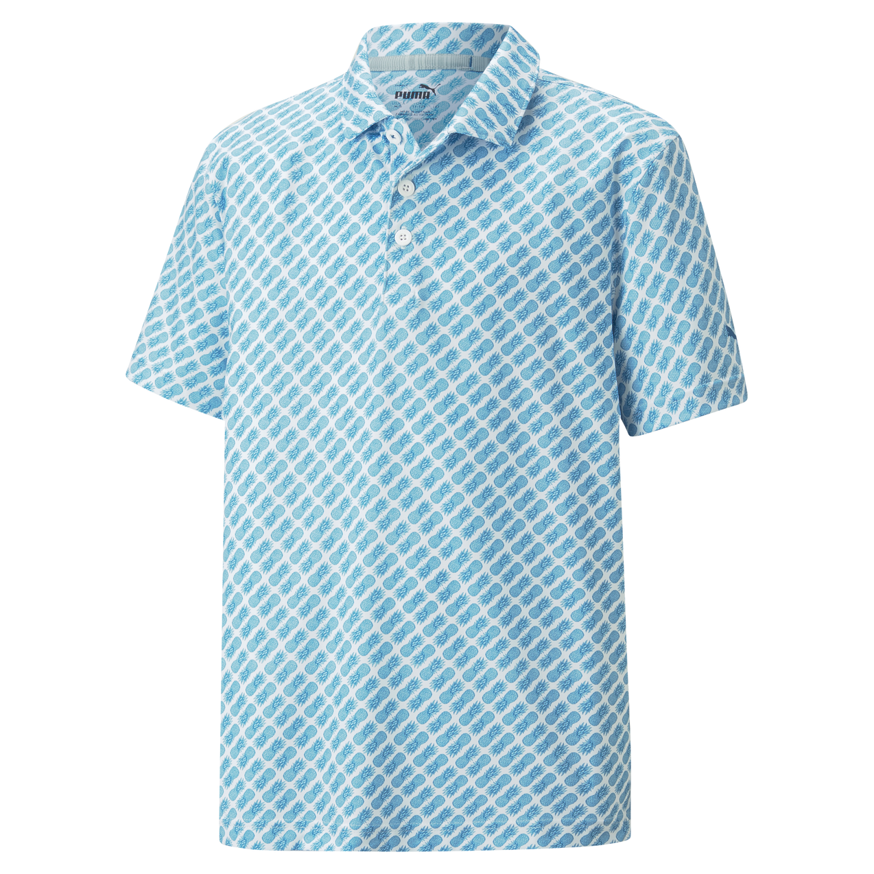 Boy's MATTR Pineapples Short Sleeve Polo