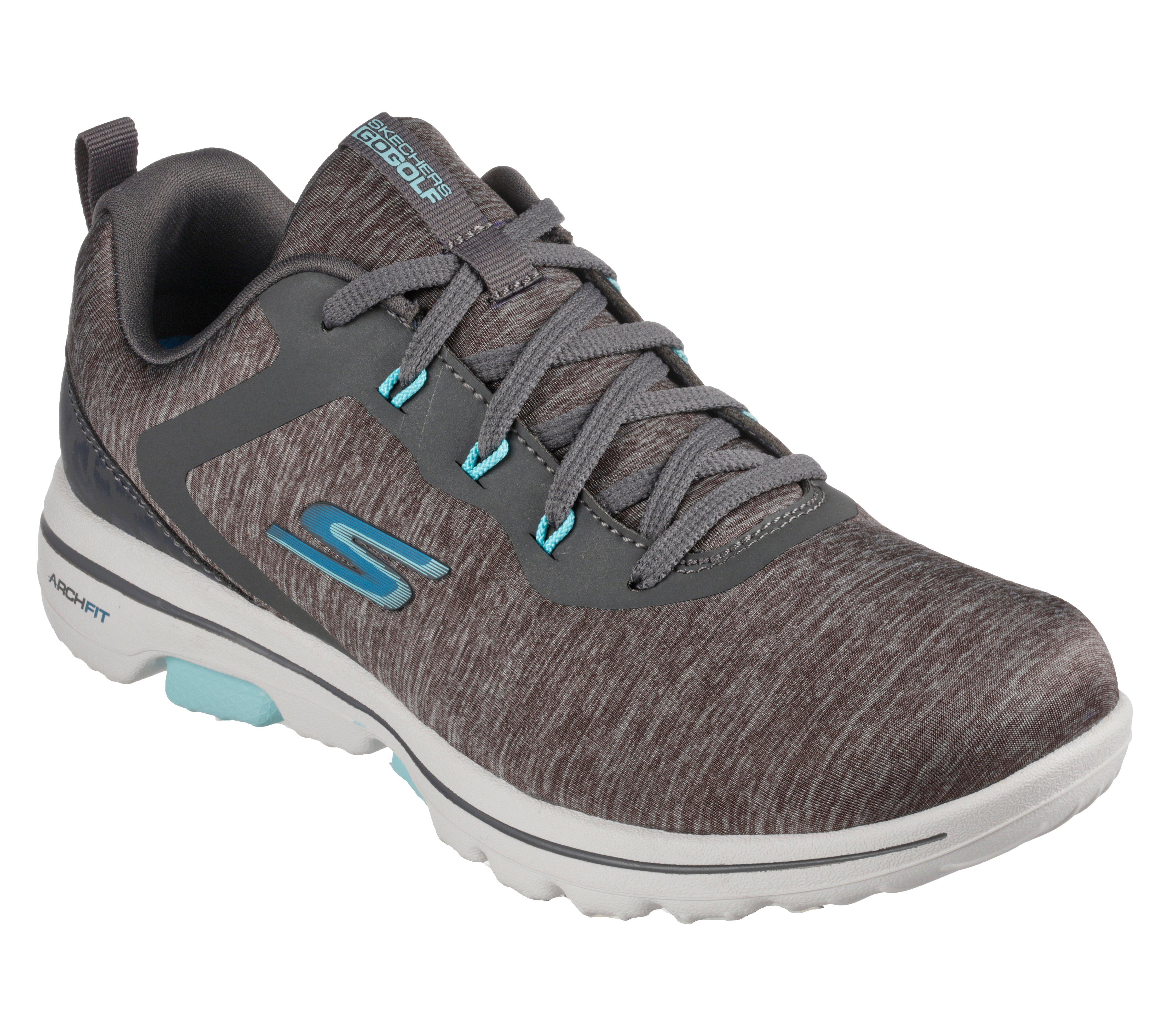 Women's Go Golf Walk 5 Spikeless Golf Shoe - Grey