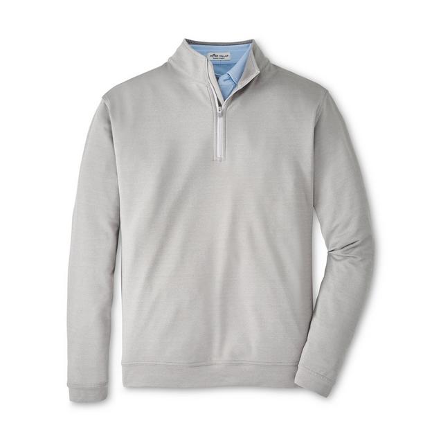 Men's Perth Melange 1/4 Zip Pullover | PETER MILLAR | Sweaters & Vests ...