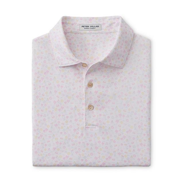 Men's Utopia Burger Short Sleeve Polo PETER MILLAR