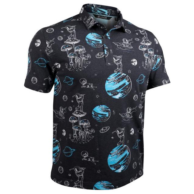 Men's Space Golf Short Sleeve Polo 2UNDR