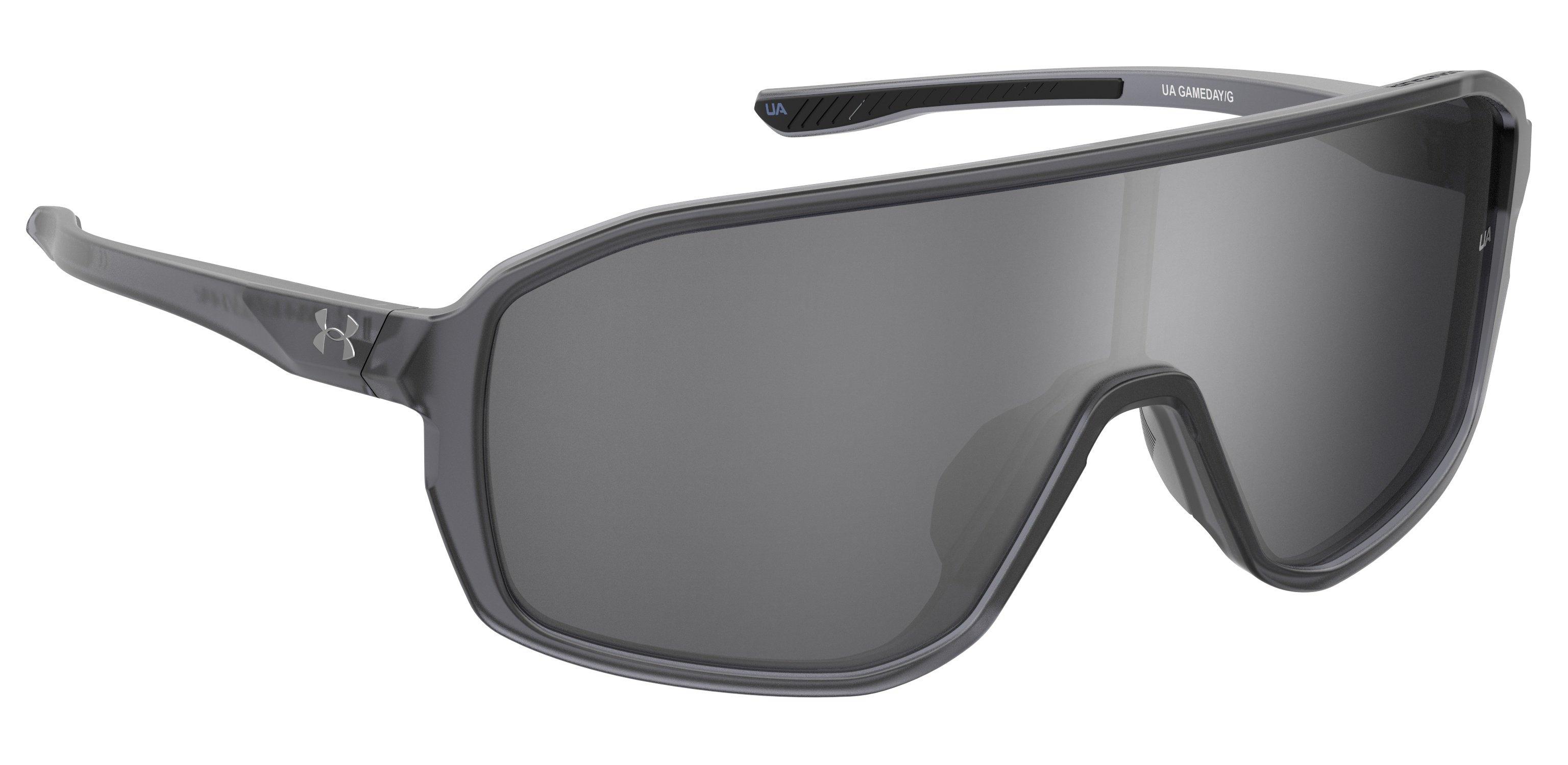 Gameday Matte Transparent Concrete/Silver ML Mirror Sunglasses